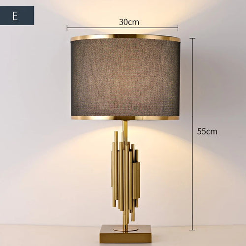 Postmodern Nordic minimalist luxury table lamp