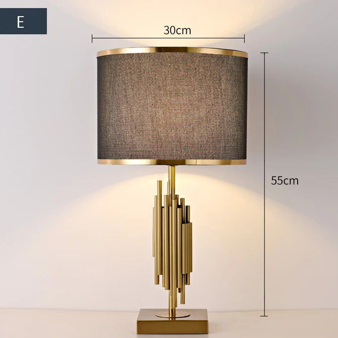 Postmodern Nordic minimalist luxury table lamp