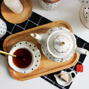 Service à thé anglais porcelaine peinte main vintage