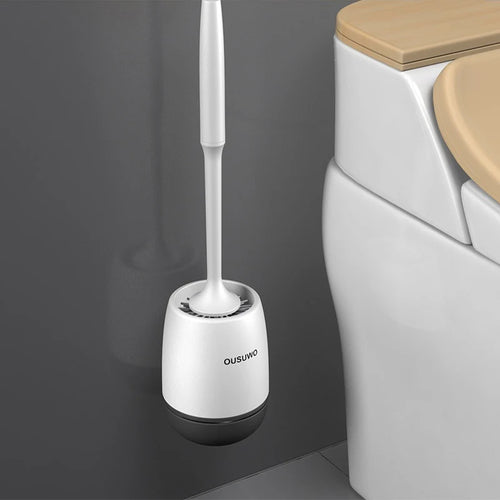 brosse de nettoyage murale à long manche en silicone - vue 9 sur 10