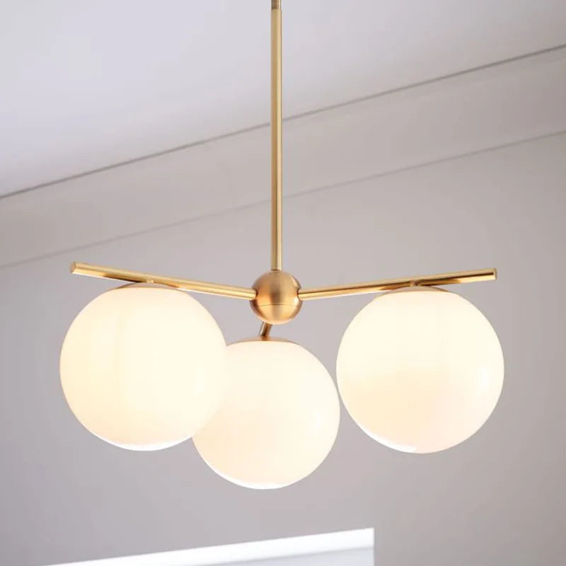 lustre led moderne décoratif nordique pour cuisine restaurant - vue 3 sur 8