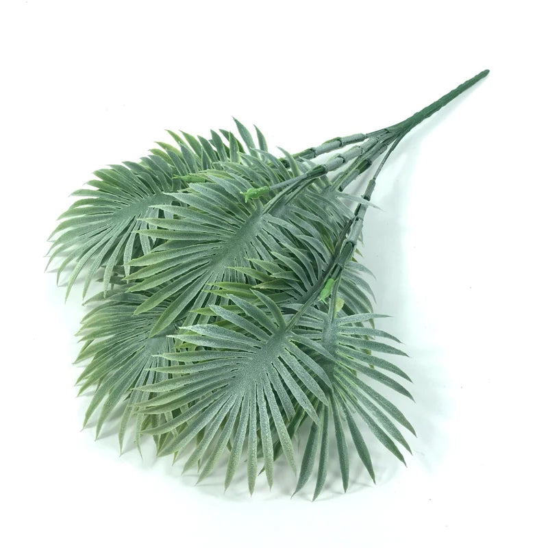 plantes artificielles monstera et palmier pour décoration intérieure et extérieure - vue 13 sur 13