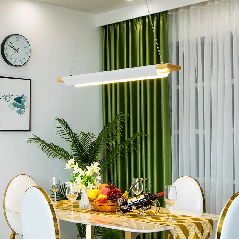 lustre led de luxe simple créatif pour café et exposition - vue 3 sur 5