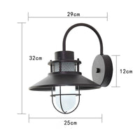 Outdoor IP54 waterproof wall light for balcony, terrace, entrance, garden, farmhouse