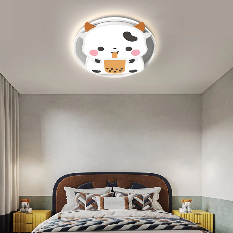 plafonnier led design moderne pour un éclairage décoratif intérieur - vue 5 sur 8