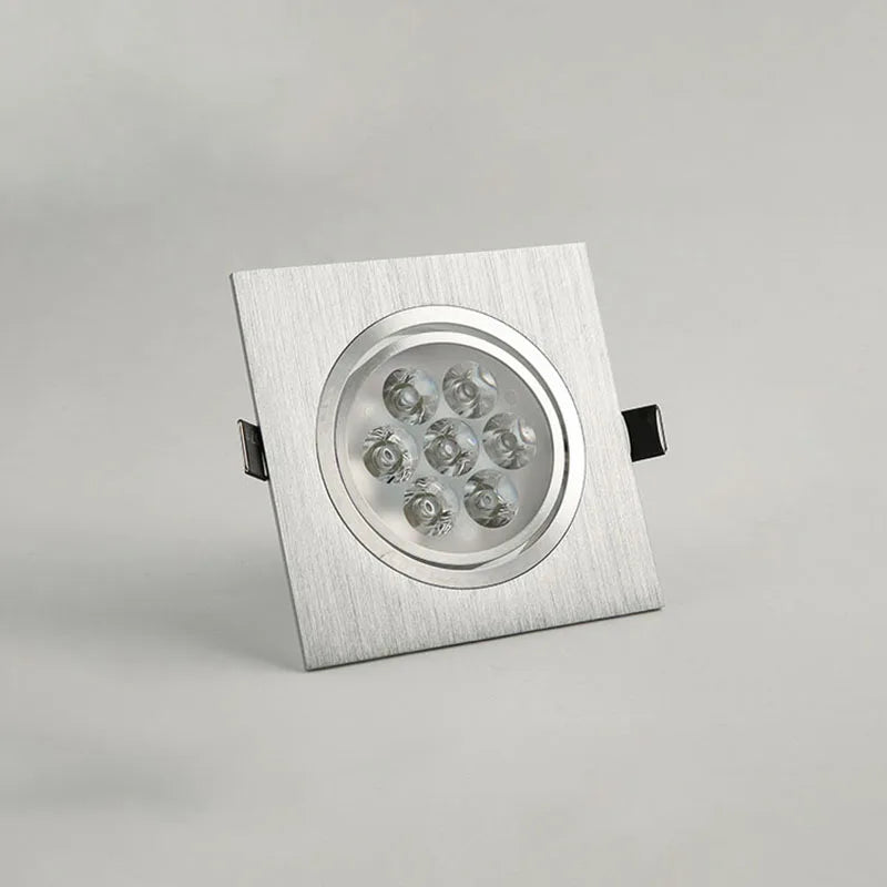 spots led encastrables carrés à intensité variable pour éclairage intérieur - vue 4 sur 7