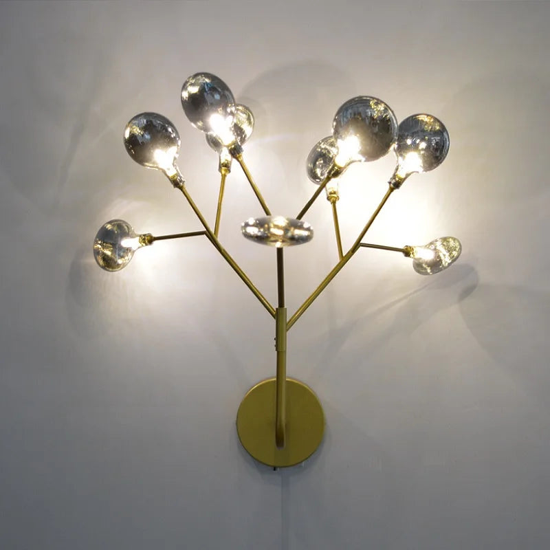 Modern tree-shaped wall light with elegant minimalist design - vue 3 sur 10