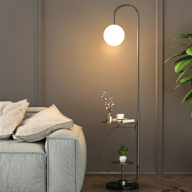 Lampadaire Led minimaliste moderne - vue 3 sur 14