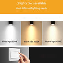 led spot monté en surface étanche avec tige de suspension
