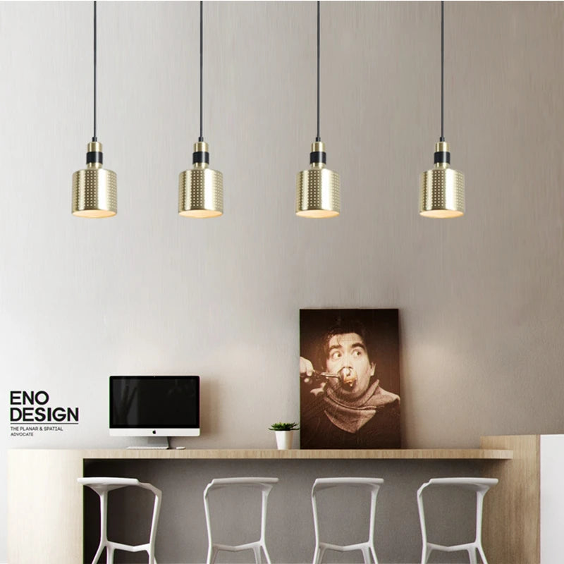 suspension nordique en métal design pour intérieur moderne - vue 4 sur 10