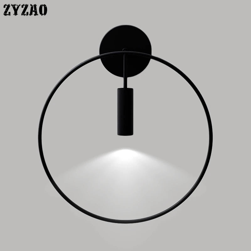 Minimalist nordic wall light for interior decoration - vue 3 sur 11