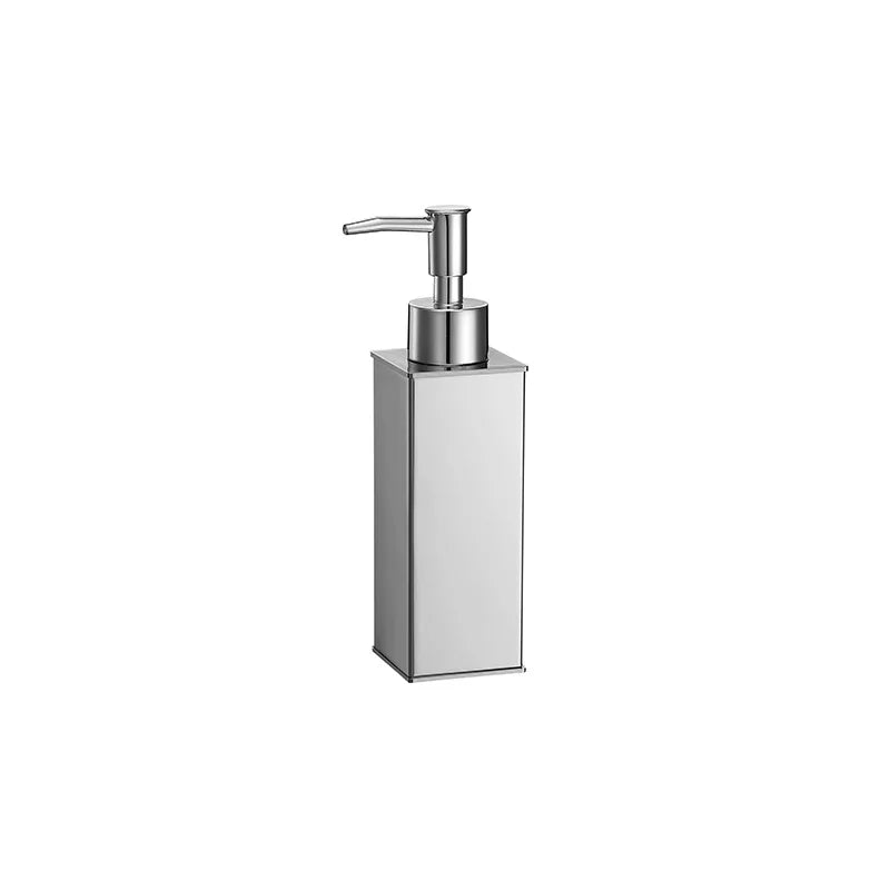 distributeur de savon liquide mural en acier inoxydable pour gel douche - vue 14 sur 18
