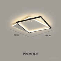 Modern minimalist LED chandelier for indoor decor