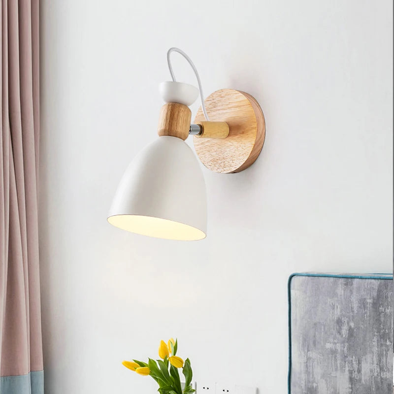 Led wall light for minimalist european interior decor - vue 5 sur 22