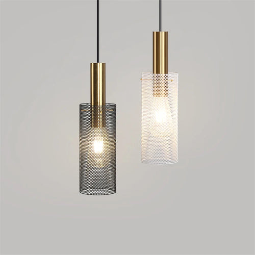 Nordic openwork pendant lights for minimalist indoor lighting - vue 2 sur 8