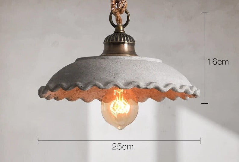 Suspension LED loft style industriel - vue 9 sur 11