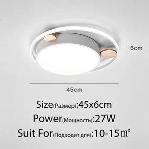 plafonnier led rond pour intérieur décoratif moderne et élégant