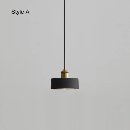 Modern minimalist industrial style chandelier for interior decor - vue 19 sur 25