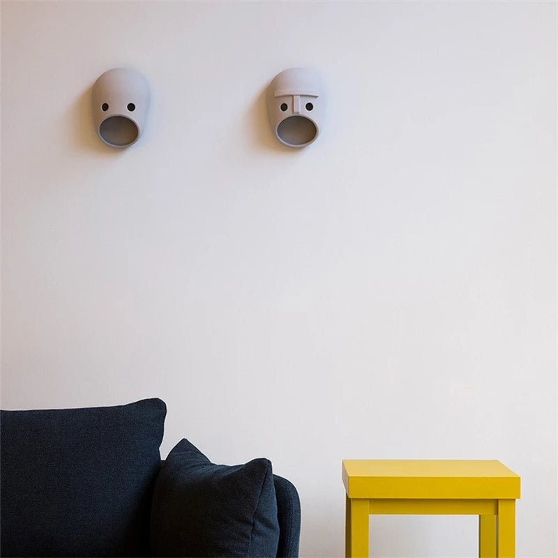 applique murale led moderne créative en résine décorative - vue 11 sur 11