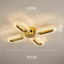 Plafonnier moderne LED en cristal ovale Marvona