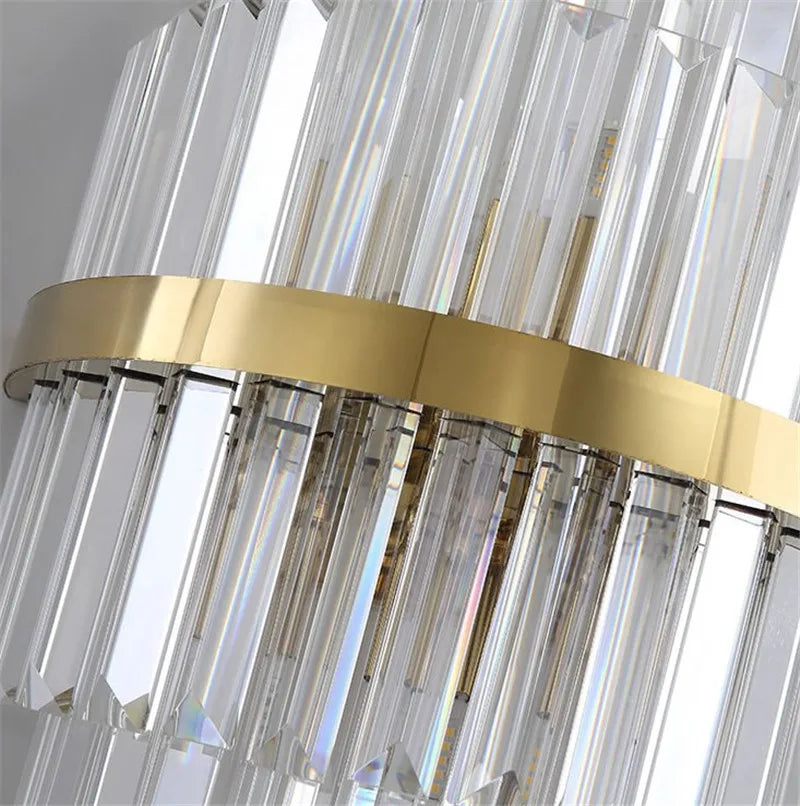 applique murale en cristal style européen moderne pour intérieur décoratif - vue 6 sur 6