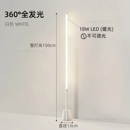 Modern nordic minimalist 360-degree super bright floor lamp - vue 15 sur 14