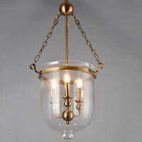 Lustre style américain Loft Bar en verre