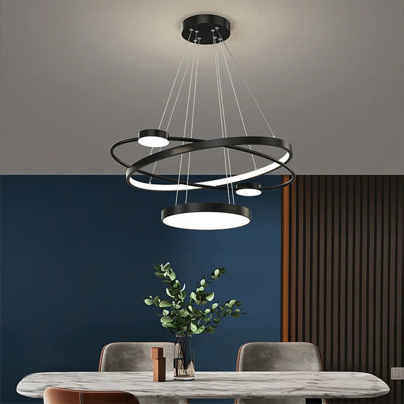 lustre moderne en cristal éclairage créatif et luxueux
