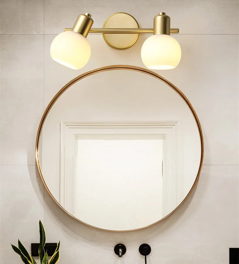 applique murale led 3 têtes lumière chaude/froide/blanc - vue 7 sur 9