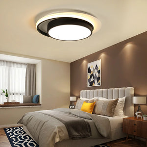 Round acrylic ceiling light for modern interior decor
