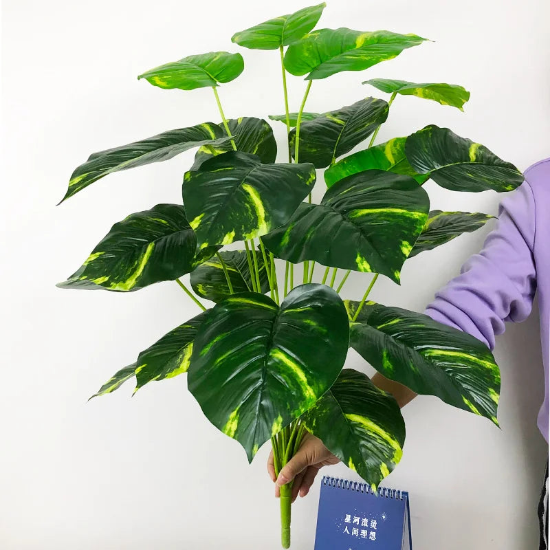plantes tropicales artificielles monstera feuillage décoratif pour intérieur extérieur - vue 18 sur 21