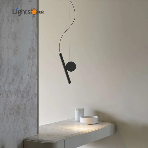 Creative minimalist Nordic Zen pendant light - vue 2 sur 6