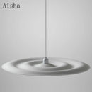 Minimalist iron pendant light for modern interior decor