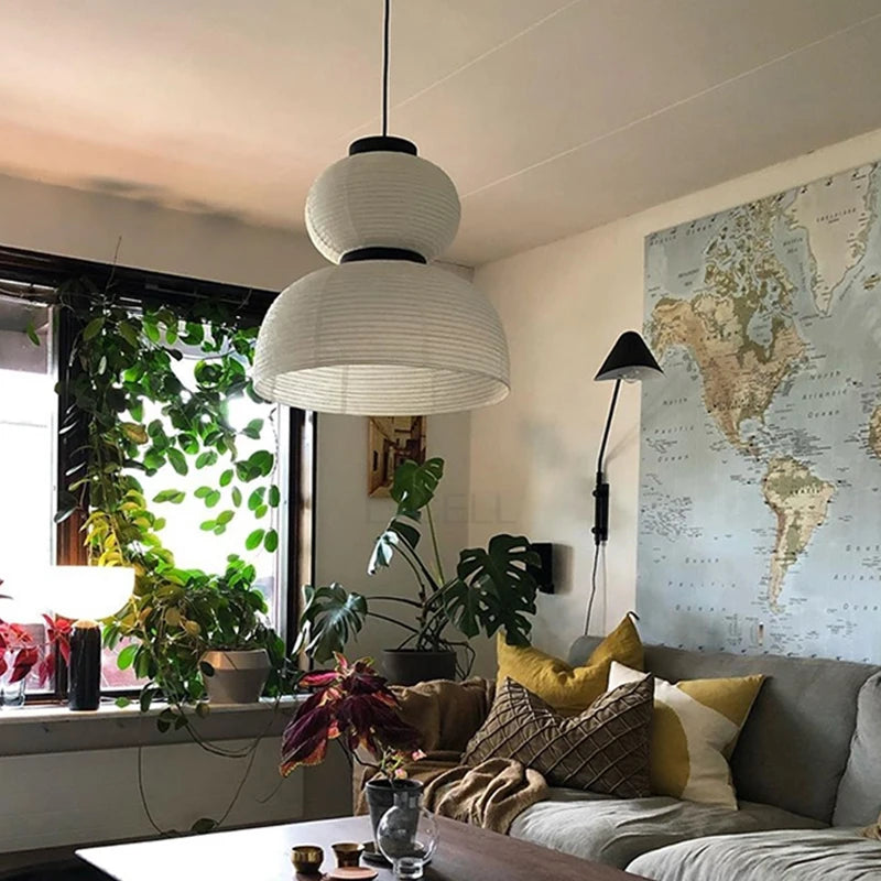 Suspension Design Formakami Moderne Chêne tissé - vue 5 sur 21