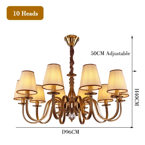 Lustre de luxe classique - vue 13 sur 15