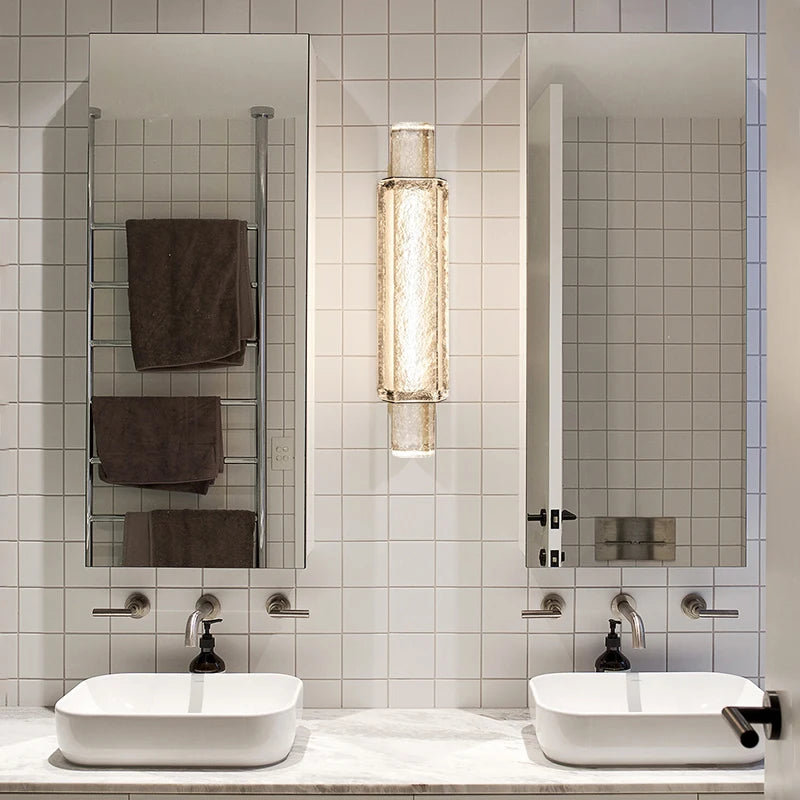 applique murale en cristal à led pour décoration intérieure lumineuse - vue 4 sur 8