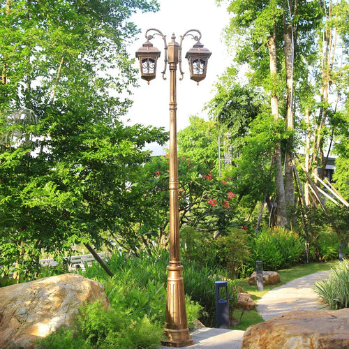 Outdoor waterproof multi-head LED garden lamp - vue 4 sur 10