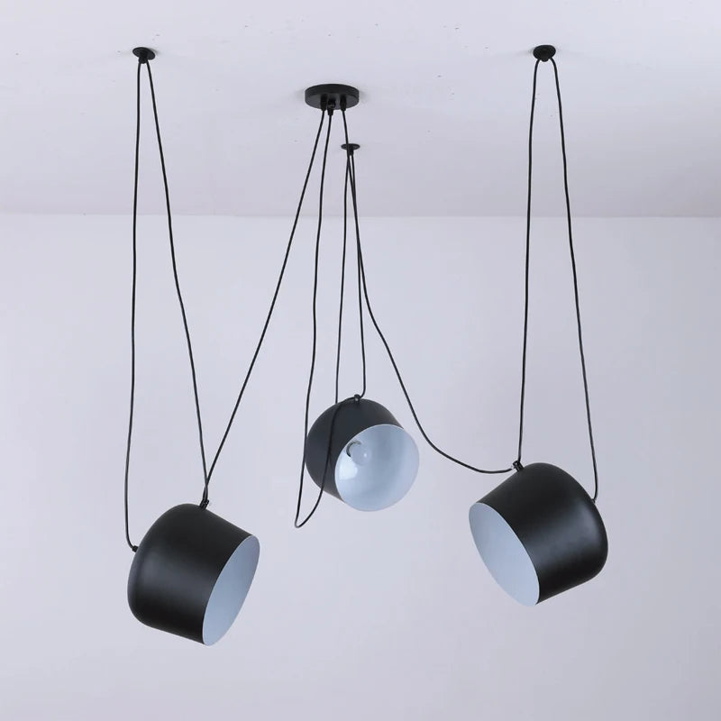 Suspension industrielles modernes d'araignée de conception Variable pour la salle de plongée/Restaurants lampes suspendues de cuisine luminaires E27 lampe à LED - vue 6 sur 6