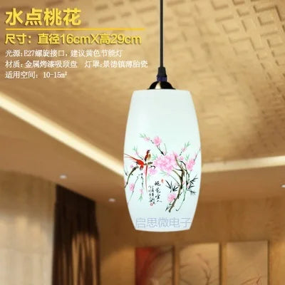 Suspension chinoise en céramique - vue 23 sur 30