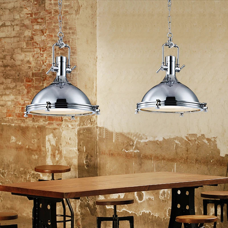 Suspension Loft industriel rétro personnalité Bar Restaurant cuisine Pub Internet maison Villa bureau étude café - vue 4 sur 10