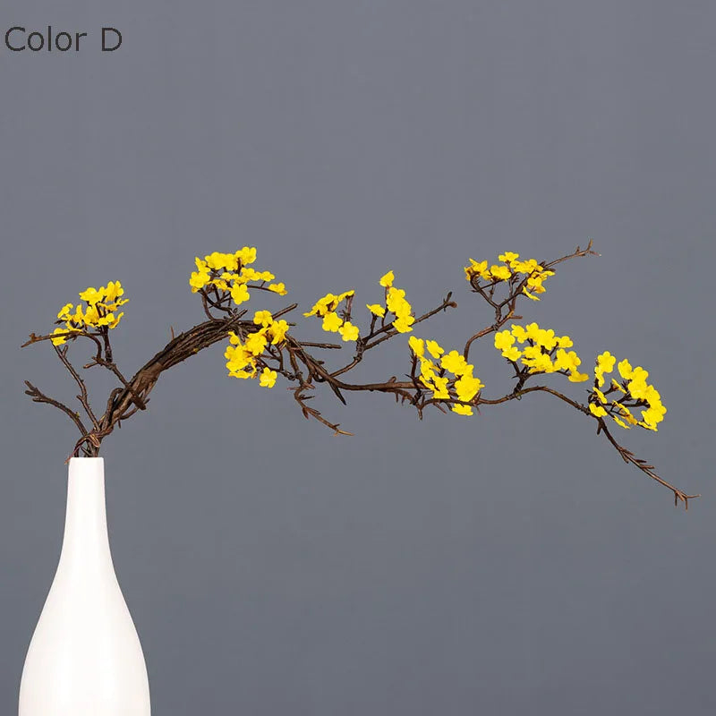 branche de fleurs artificielles de cerisier pour décoration automnale - vue 10 sur 17