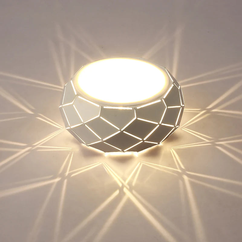 plafonnier led moderne avec gradation et trois variantes de lumière - vue 4 sur 18