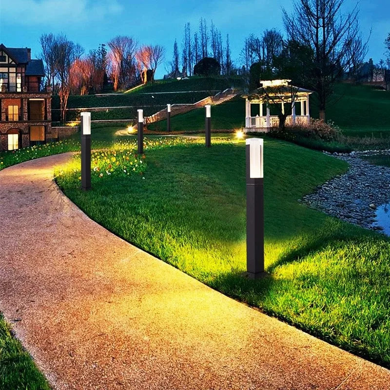 lampe led étanche pour éclairage extérieur jardin et cour - vue 6 sur 9
