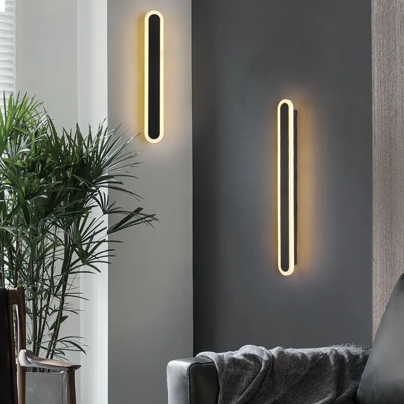 LED applique murale extérieure moderne étanche IP65 porche jardin balcon porte phare terrasse escalier décoration éclairage mural