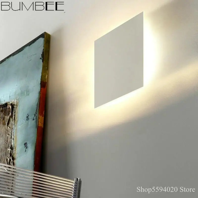 plafonnier led carré moderne pour décoration intérieure élégante - vue 4 sur 6