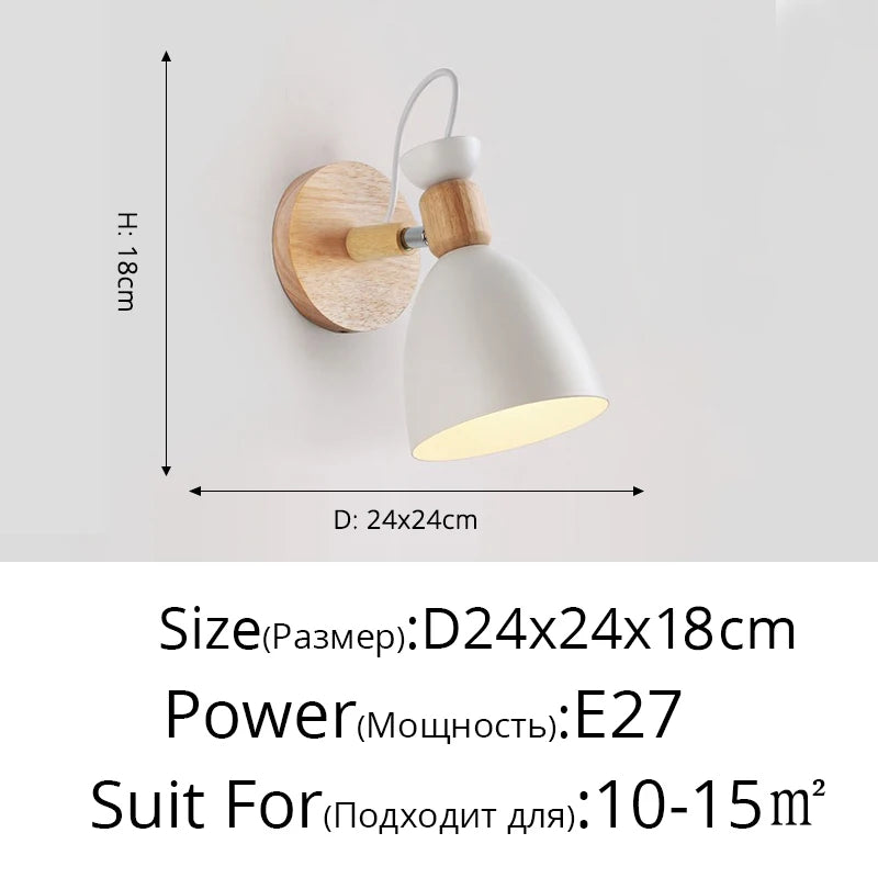 Led wall light for minimalist european interior decor - vue 17 sur 22