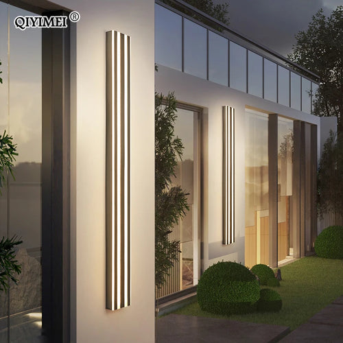 Applique murale led moderne imperméable en acrylique
