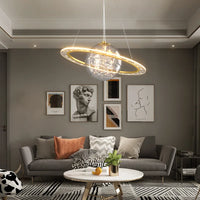 lustre led style post-moderne acrylique étoilé pour maison