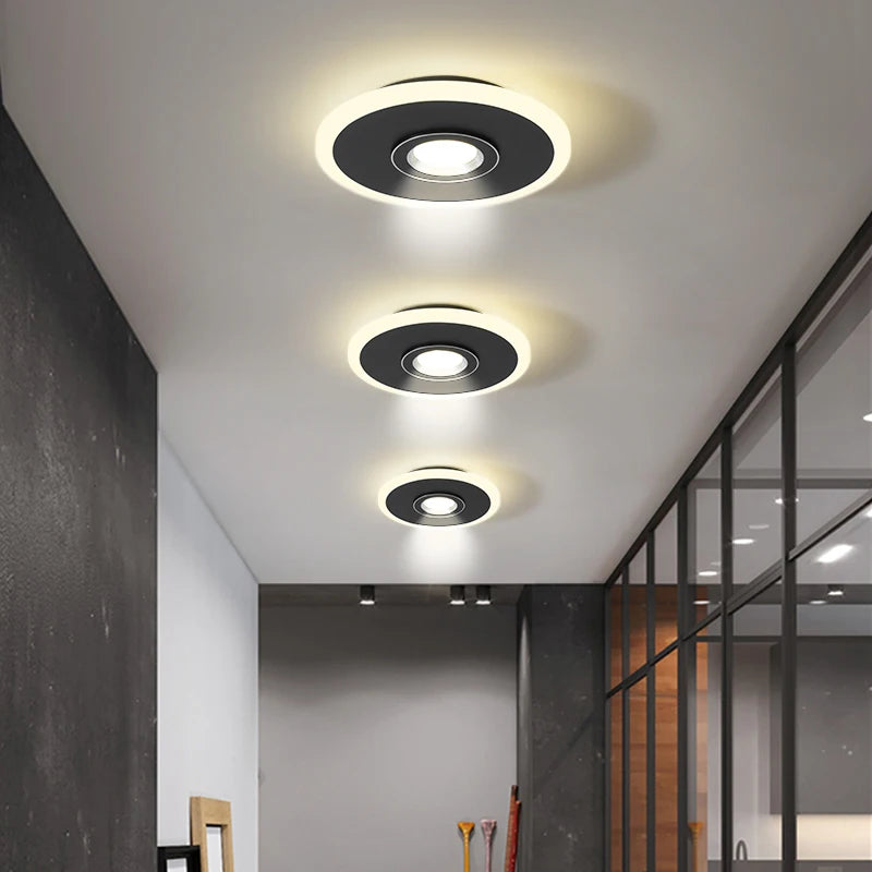Plafonnier Acrylique LED à spots - vue 6 sur 24