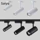 lampe projecteur led réglable pour magasin hôtel exposition voie de rail